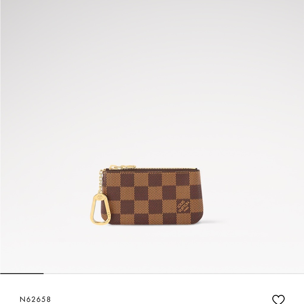 Louis Vuitton Brown Checkered Wallet